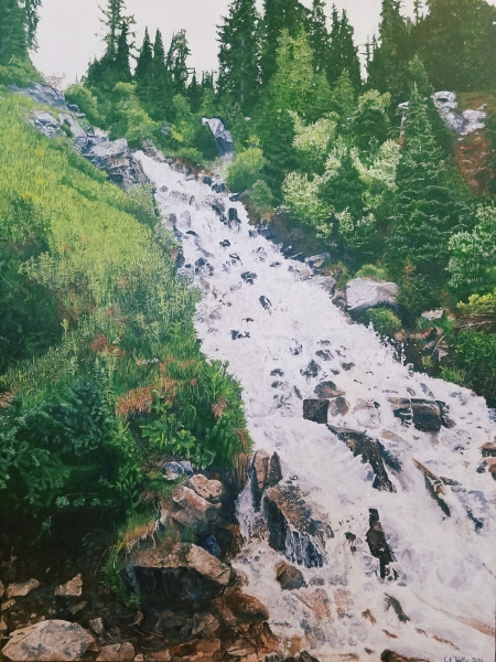 Nature's act of swallowing